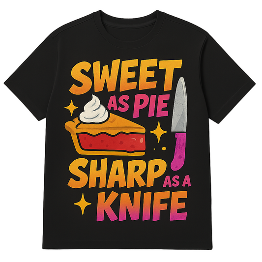 Sweet as Pie Sharp as  Knife